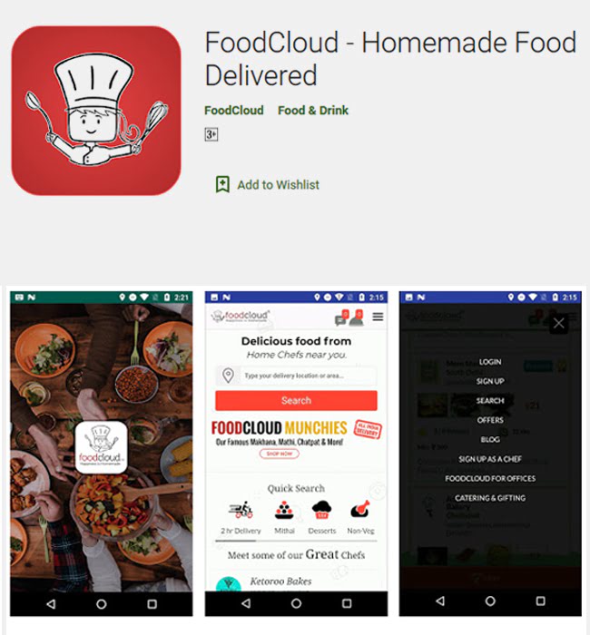 Android App Development for online food industry 'Food Cloud' Android App Development for online food industry 'Food Cloud'