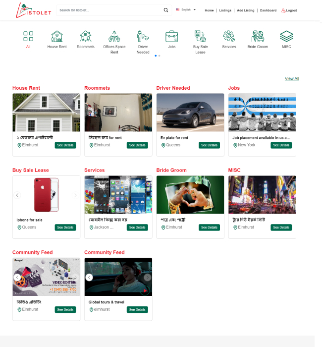 Migration, Hosting, and Enhancement of Listolet Website Migration, Hosting, and Enhancement of Listolet Website