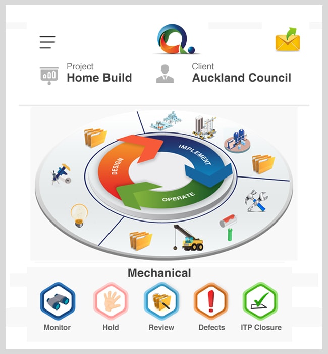 Mobile App Designing for QDot, a Construction Company in New Zealand Mobile App Designing for QDot, a Construction Company in New Zealand