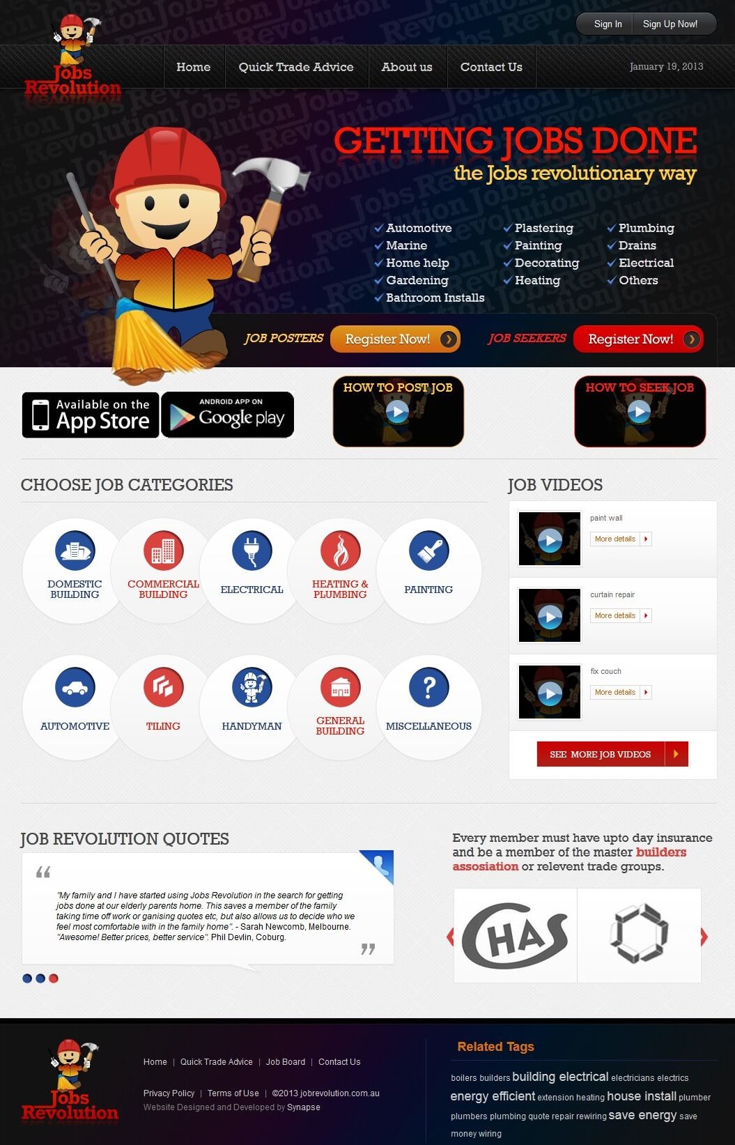 A Revolutionary Platform for Getting & Delegating Jobs A Revolutionary Platform for Getting & Delegating Jobs