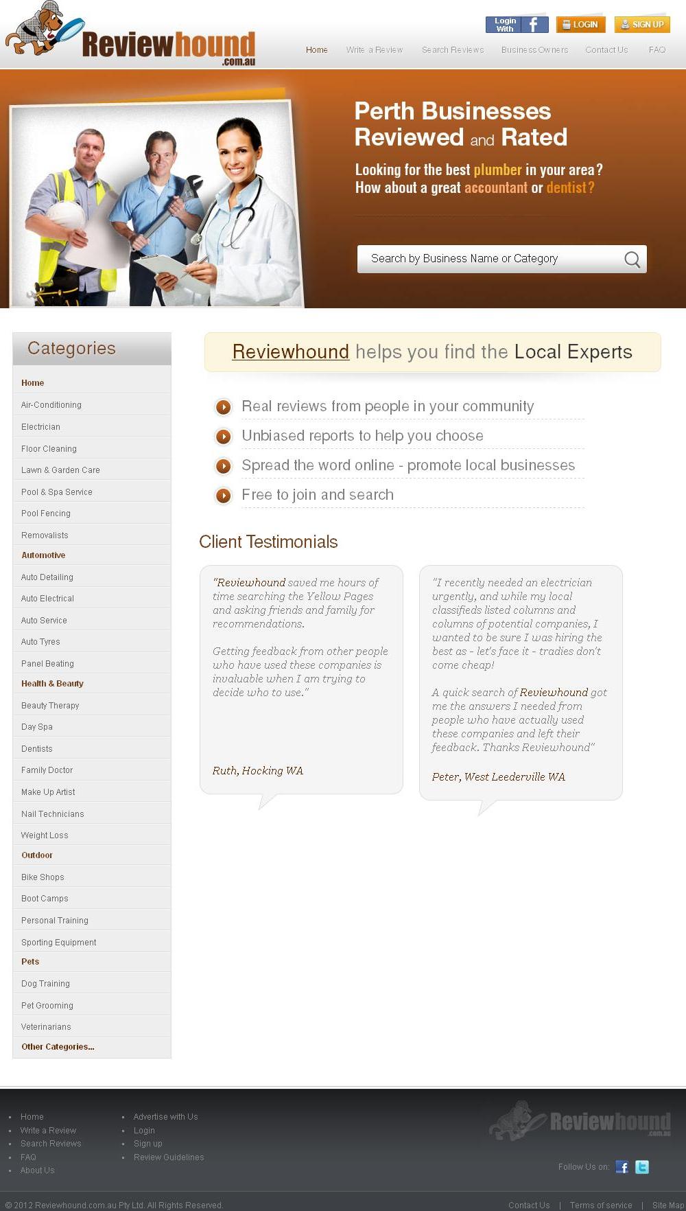 A Business listing & Business Review Website A Business listing & Business Review Website