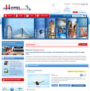 Travel Website in PHP for Hotels & Tourism Company Travel Website in PHP for Hotels & Tourism Company