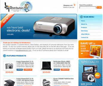 Logo and Website Redesigning for LSI Distributors Logo and Website Redesigning for LSI Distributors