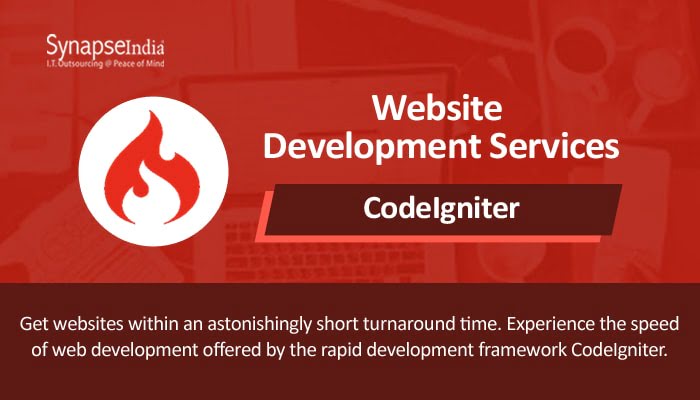 Website development services from SynapseIndia – Ignite Growth With CodeIgniter