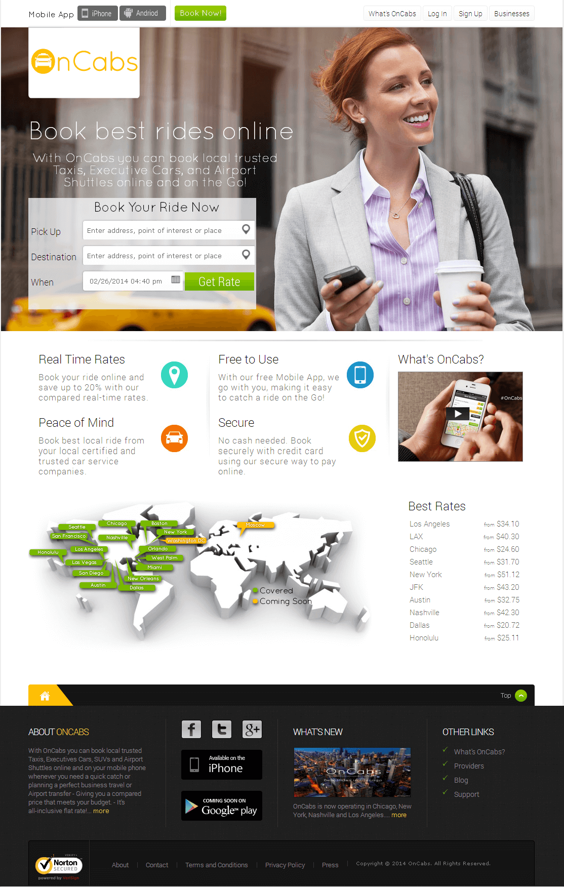 Development of A Taxi Booking Site and a SmartPhone App Development of A Taxi Booking Site and a SmartPhone App