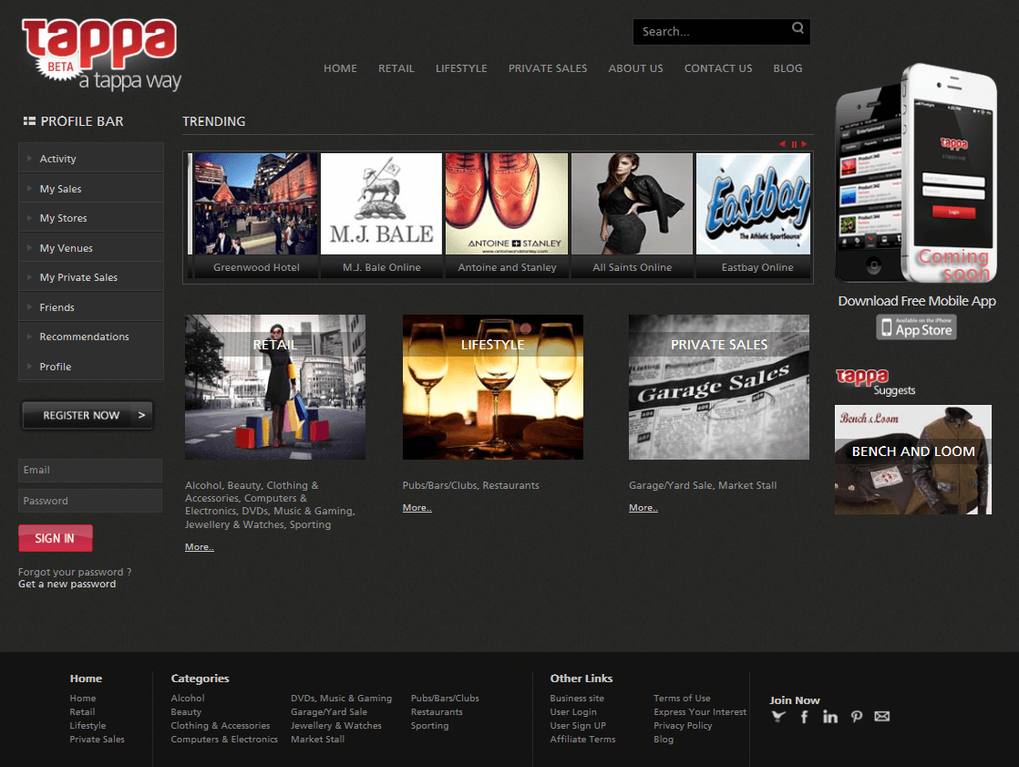 Website for Search Business Nearby Online 'Tappa' Using Dot Net Website for Search Business Nearby Online 'Tappa' Using Dot Net