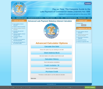 Development of Joomla Powered Website - Pay on Time