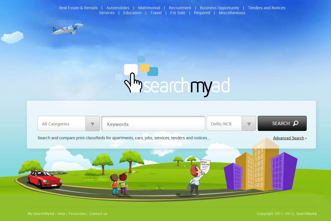 Website for 'SEARCHMYAD' in Wordpress - Classified Listing Portal Website for 'SEARCHMYAD' in Wordpress - Classified Listing Portal